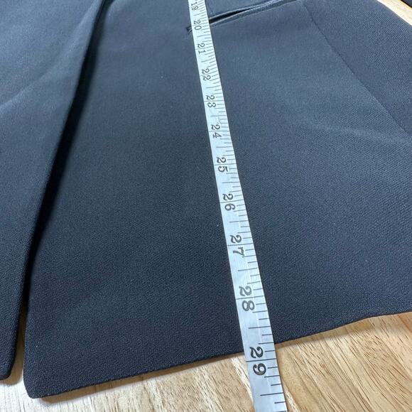 Cushnie NWT Satin Panel Cady Jacket Black Size 2 MSRP $1,594 Silk One Button - Picture 10 of 10